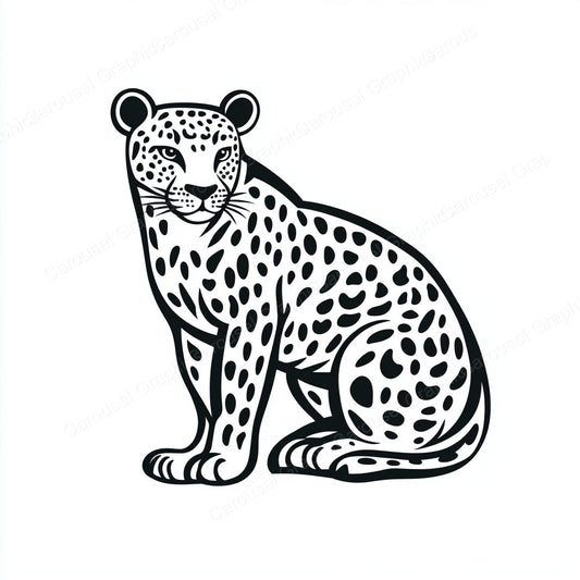 Leopard Vector Graphic preview