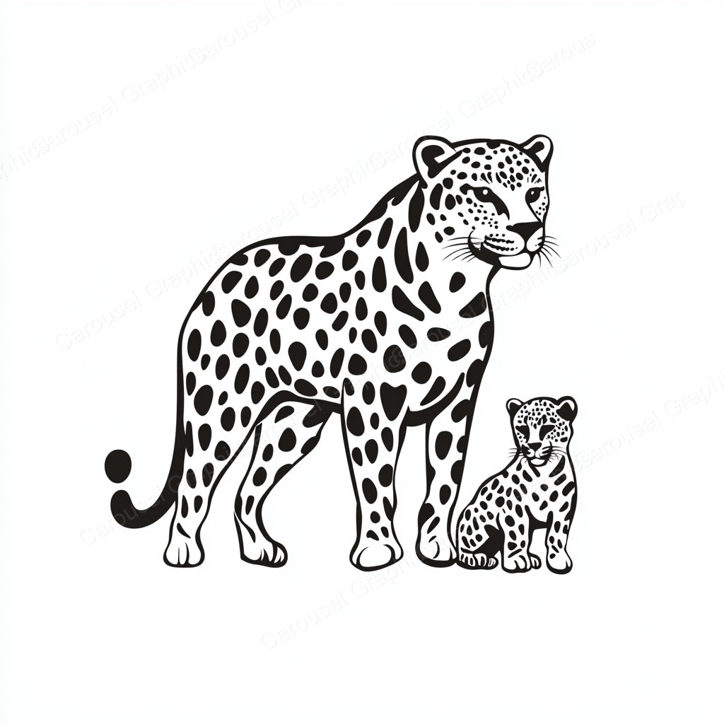 Leopard Vector Graphic preview