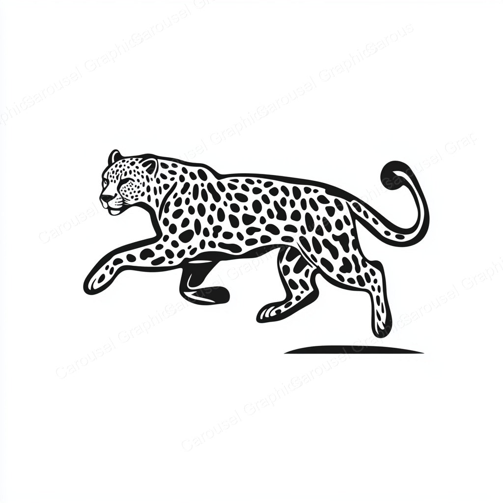 Leopard Vector Graphic preview