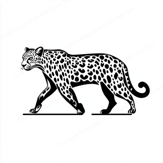 Leopard Vector Graphic preview