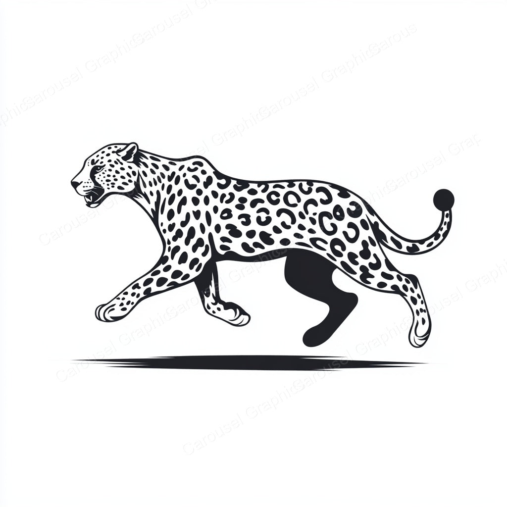 Leopard Vector Graphic preview