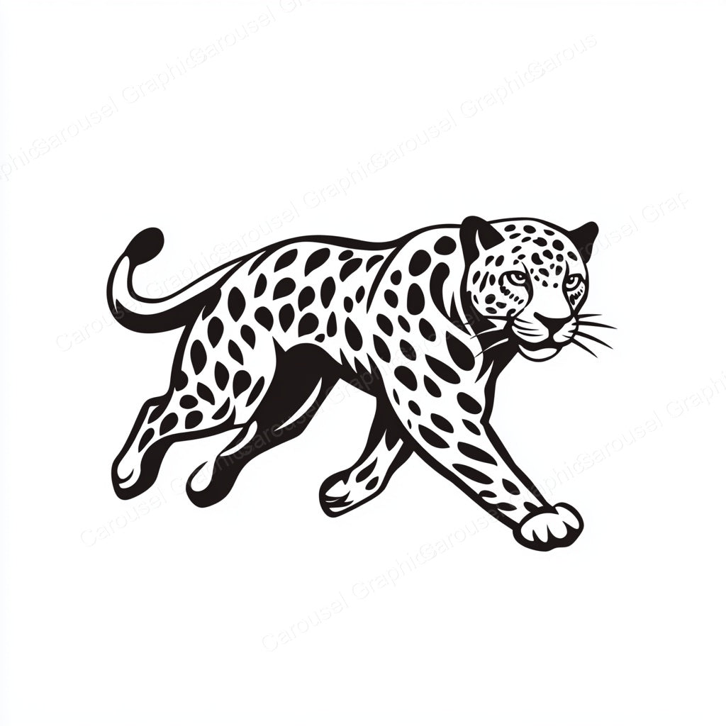 Leopard Vector Graphic preview