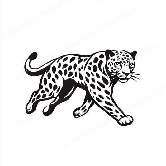 Leopard Vector Graphic preview