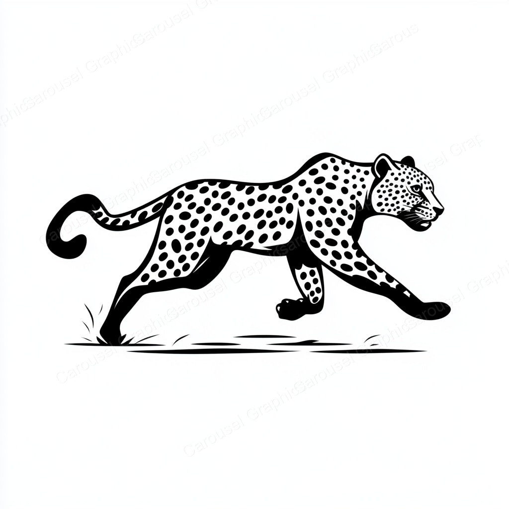 Leopard Vector Graphic preview