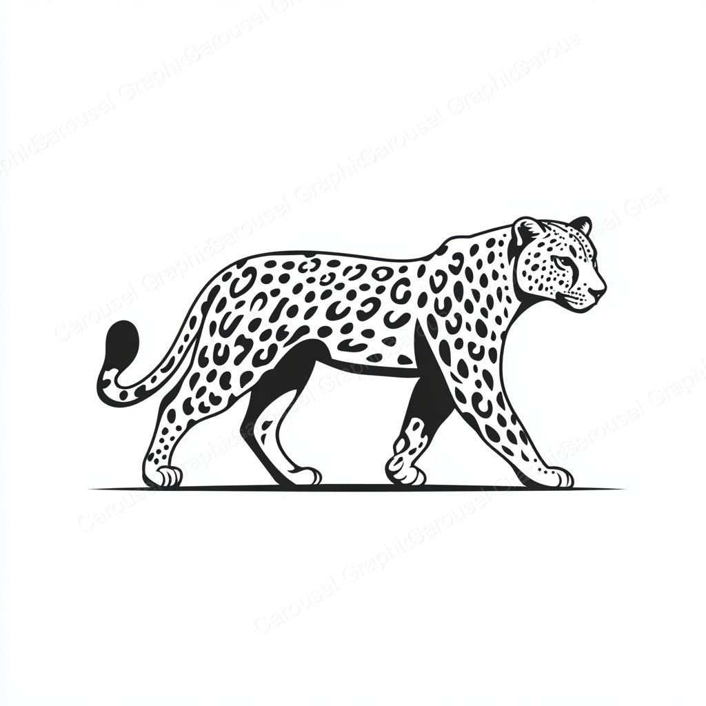 Leopard Vector Graphic preview