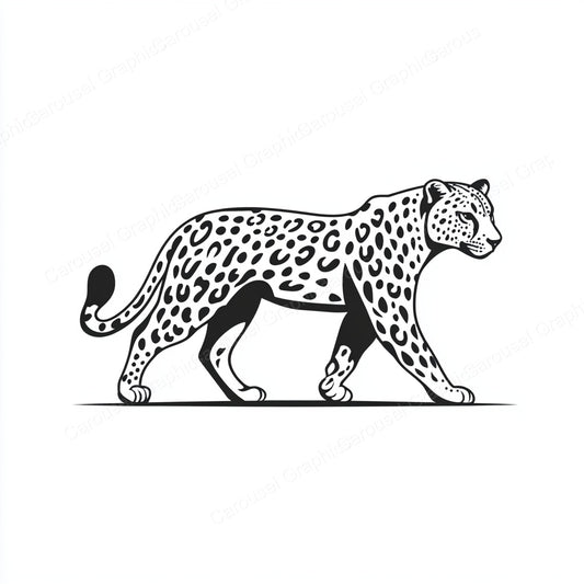 Leopard Vector Graphic preview
