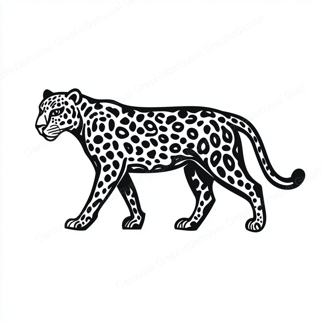 Leopard Vector Graphic preview