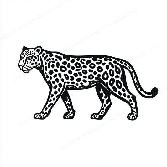 Leopard Vector Graphic preview