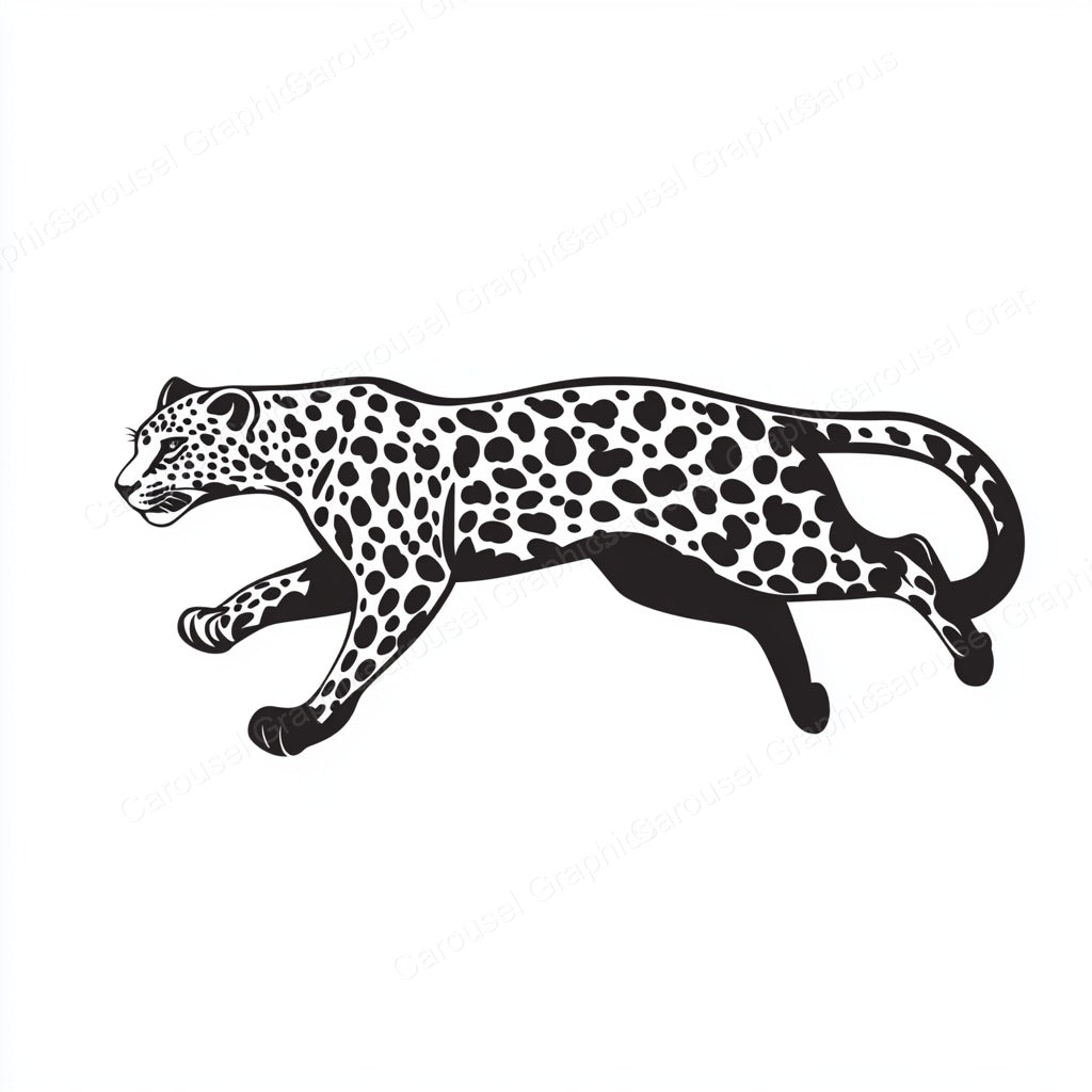 Leopard Vector Graphic preview
