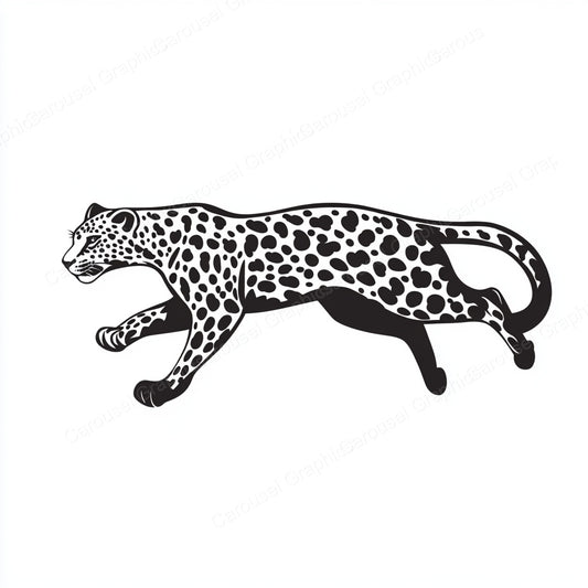 Leopard Vector Graphic preview