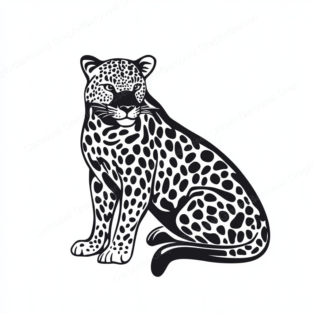Leopard Vector Graphic preview