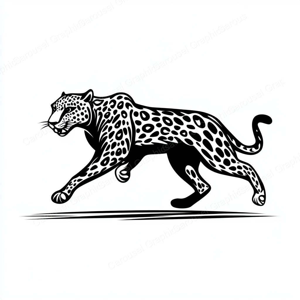 Leopard Vector Graphic preview