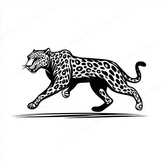 Leopard Vector Graphic preview