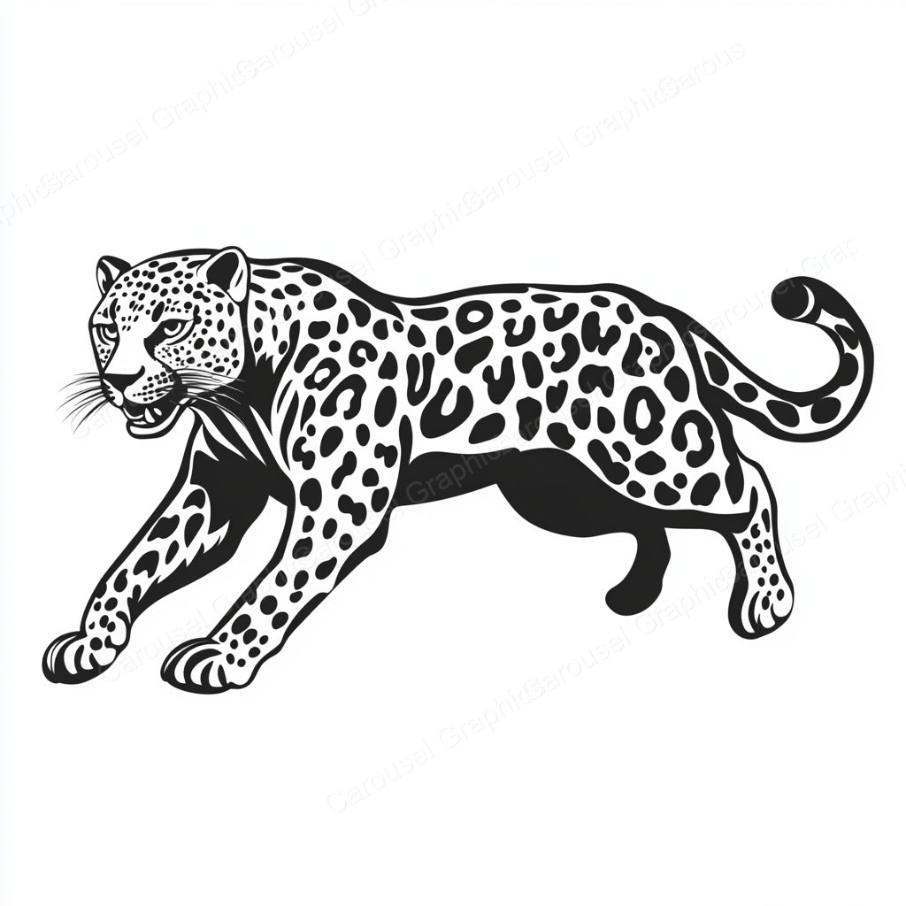 Leopard Vector Graphic preview