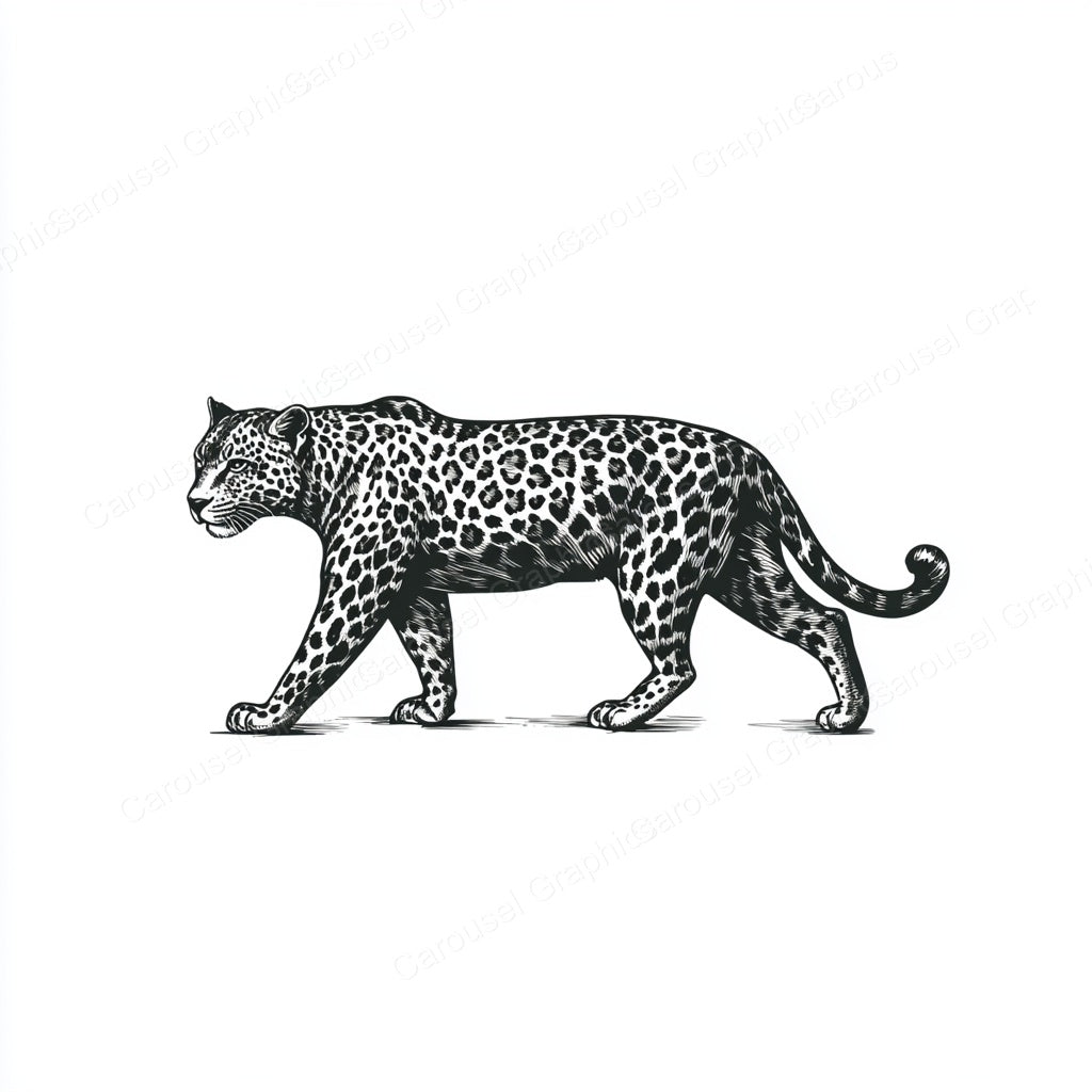Leopard Vector Graphic preview