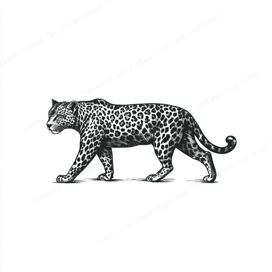 Leopard Vector Graphic preview