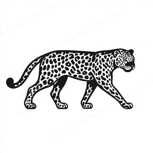 Leopard Vector Graphic preview