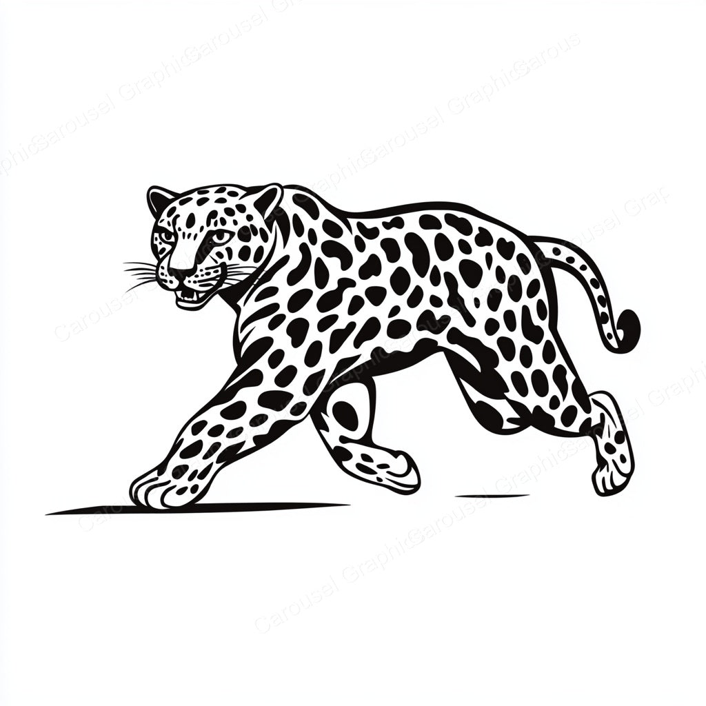 Leopard Vector Graphic preview