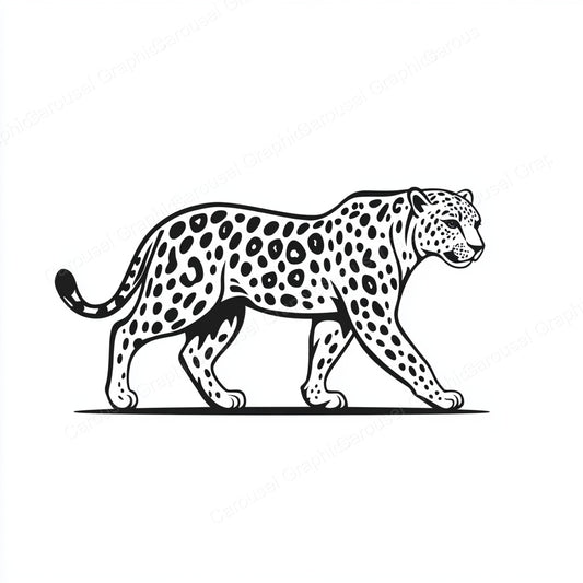 Leopard Vector Graphic preview