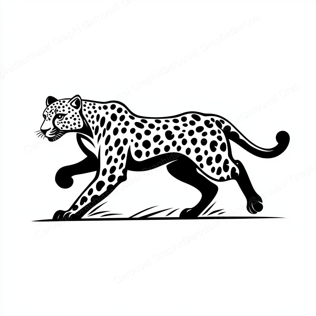 Leopard Vector Graphic preview