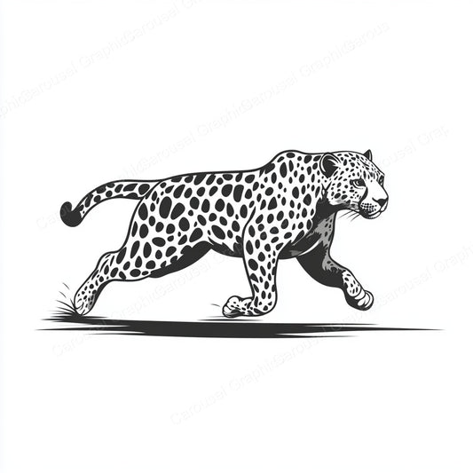 Leopard Vector Graphic preview