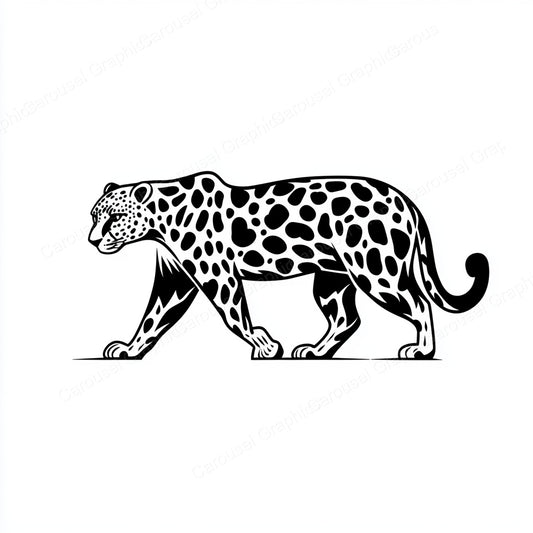 Leopard Vector Graphic preview