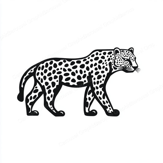 Leopard Vector Graphic preview