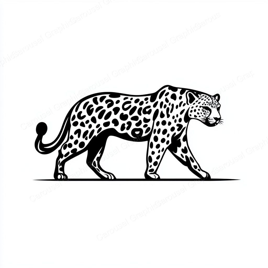 Leopard Vector Graphic preview