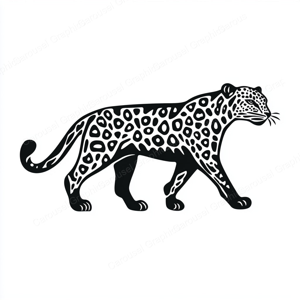 Leopard Vector Graphic preview