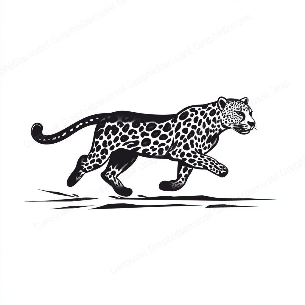 Leopard Vector Graphic preview
