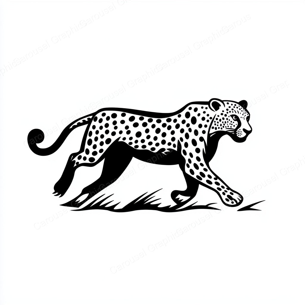 Leopard Vector Graphic preview