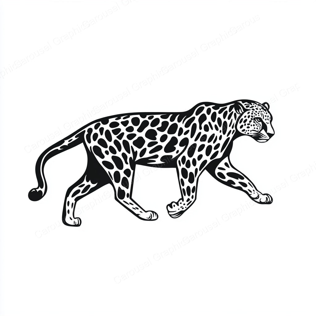 Leopard Vector Graphic preview