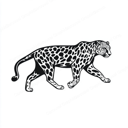 Leopard Vector Graphic preview