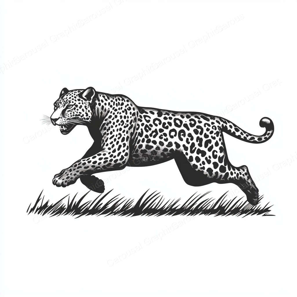 Leopard Vector Graphic preview