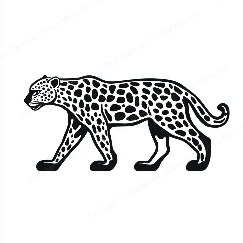 Leopard Vector Graphic preview