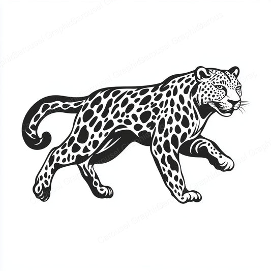Leopard Vector Graphic preview