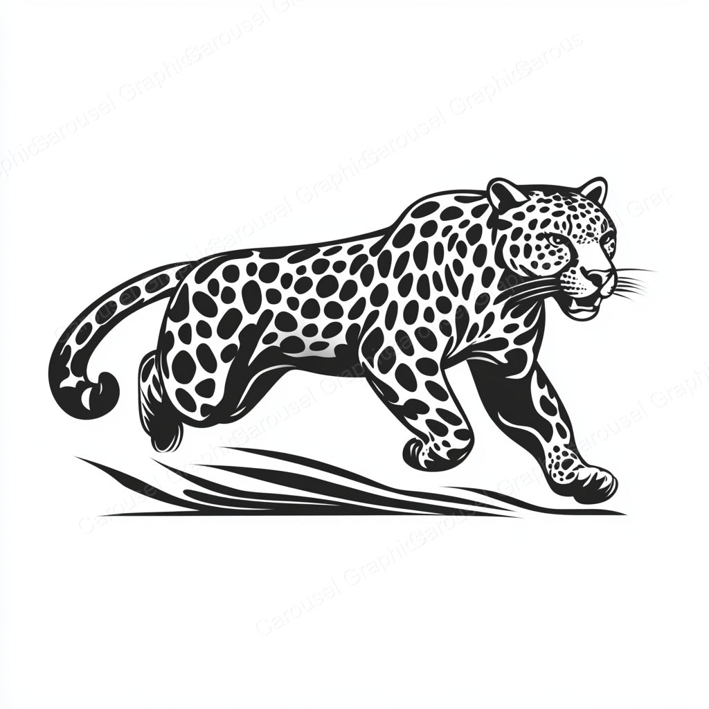 Leopard Vector Graphic preview