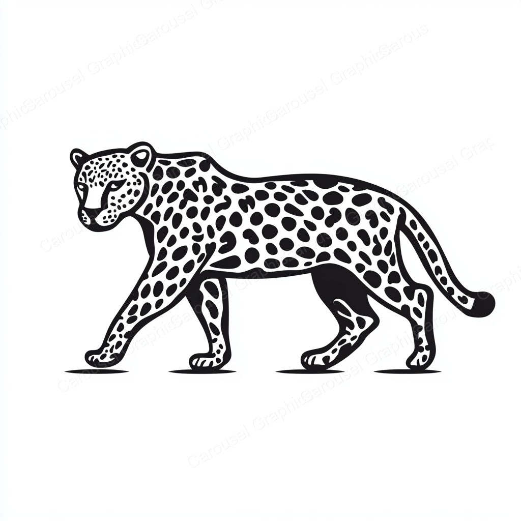 Leopard Vector Graphic preview