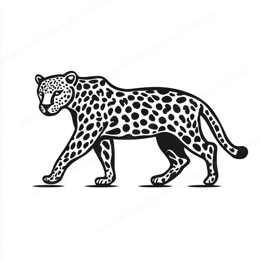 Leopard Vector Graphic preview