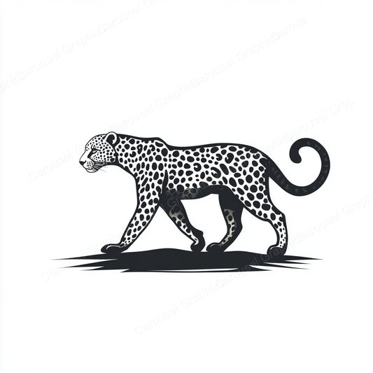 Leopard Vector Graphic preview