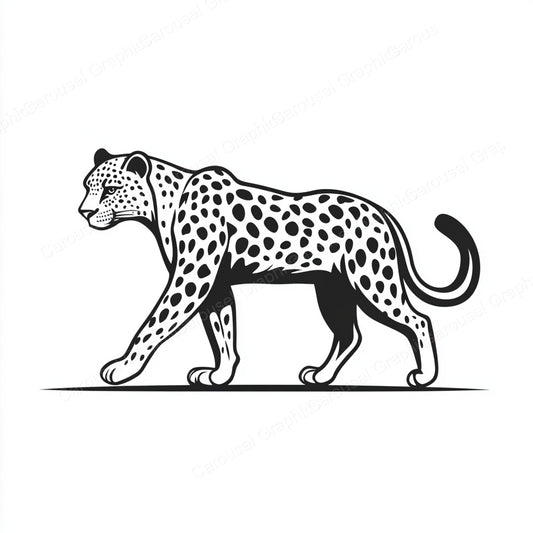 Leopard Vector Graphic preview