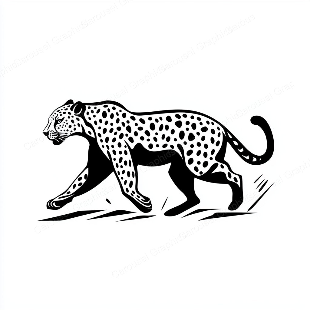 Leopard Vector Graphic preview