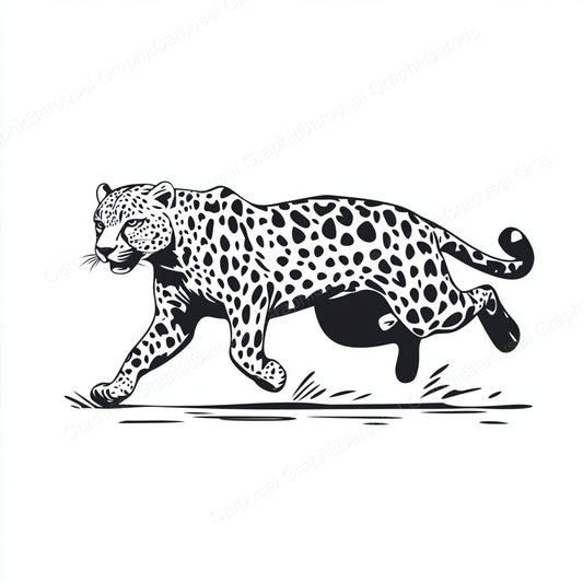 Leopard Vector Graphic preview