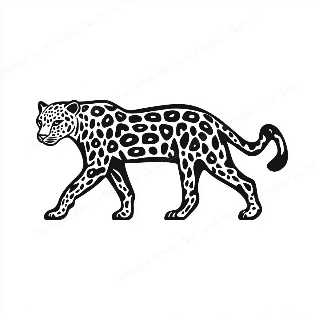 Leopard Vector Graphic preview
