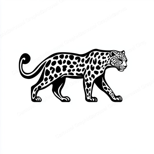 Leopard Vector Graphic preview