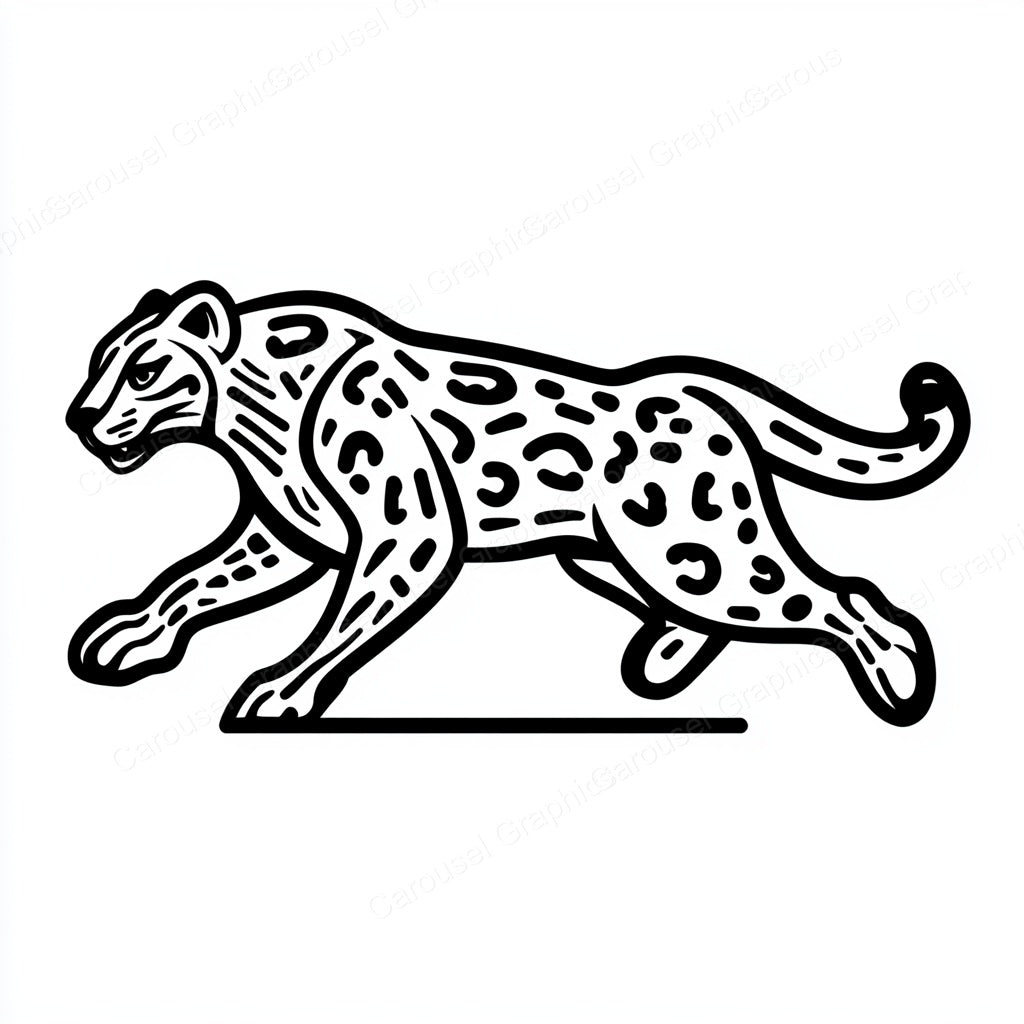 Leopard Vector Graphic preview