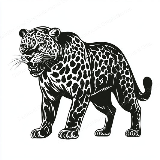 Leopard Vector Graphic preview