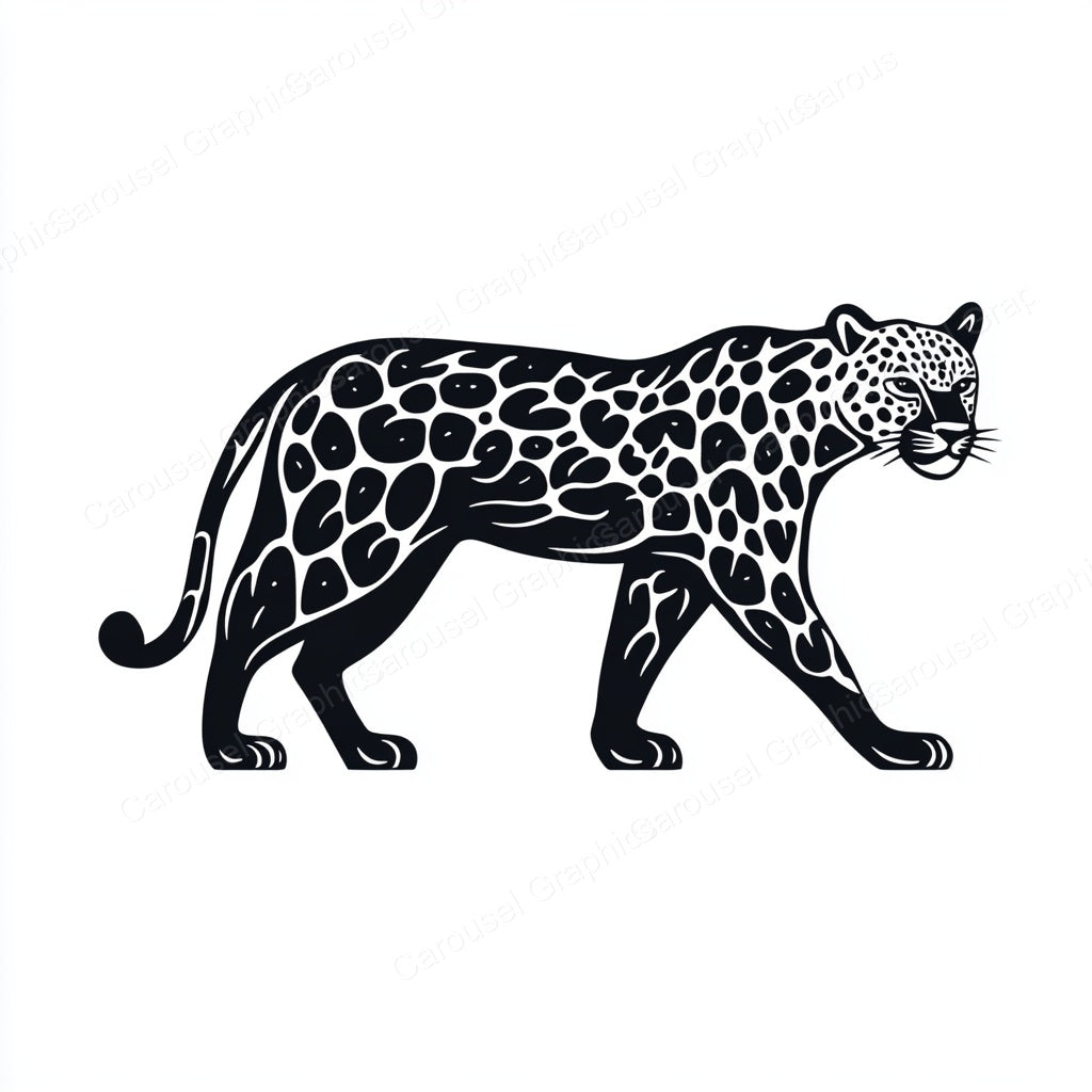 Leopard Vector Graphic preview