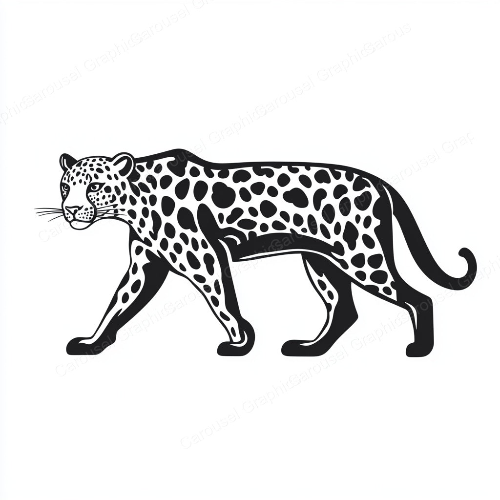 Leopard Vector Graphic preview