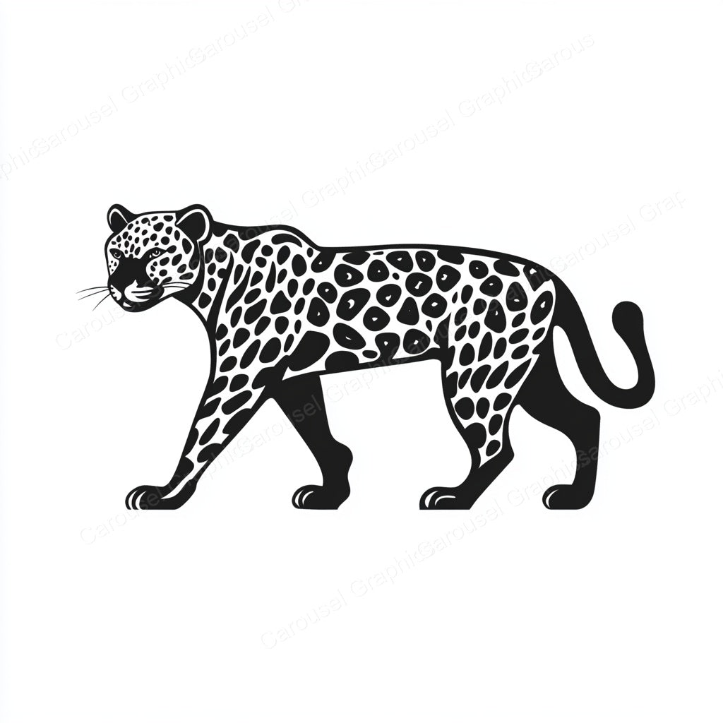 Leopard Vector Graphic preview